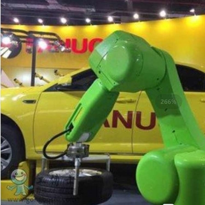 Fanuc Roboterarm 6 Achsen CRX-20iA/L mit CNGBS-Roboterleitbahn für die Handhabung als Cobot-Roboter