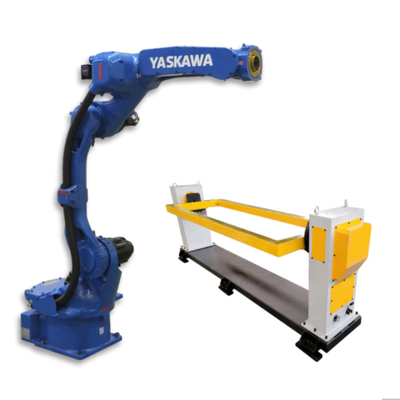 MOTOMAN GP12 Yaskawa Schweißroboterarm mit CNGBS-Positionierer für OEM-Schweißgeräte
