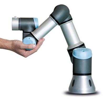 UR3 Universal-Roboter-Cobot mit Greifer als Montagemaschine für die Montage von Motoren