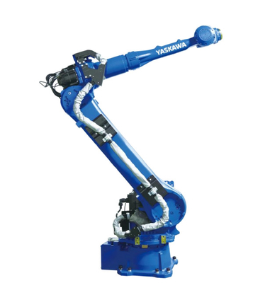 Industrieroboter GP35L von YASKAWA mit 35 kg Nutzlast als Roboterarm für die Materialbearbeitung