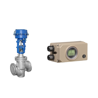 Chinesisches Pneumatisches Steuerventil mit Samson 3730-3 Ventilpositionierer und Fisher 377 Druckempfindung Trip-Ventile