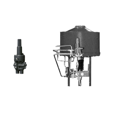 Chinesisches Pneumatisches Steuerventil mit Samson 3730-3 Ventilpositionierer und Fisher 377 Druckempfindung Trip-Ventile