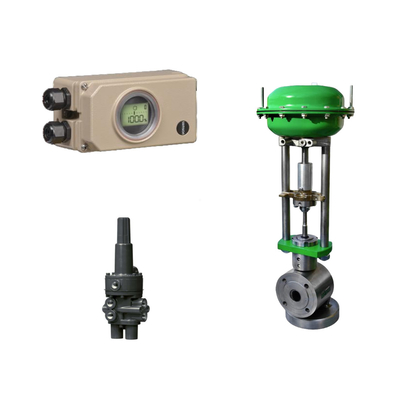 Chinesisches Pneumatisches Steuerventil mit Samson 3730-3 Ventilpositionierer und Fisher 377 Druckempfindung Trip-Ventile