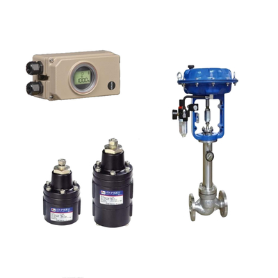 Pneumatisches Steuerventil mit YT-400/405/430/435 Sperrventilen und Samson 3730-3 Ventilpositionierer und Grenzschalter