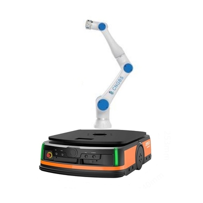 AGV Roboter Q3-600C Nutzlast 600 kg mit CNGBS Cobot Roboter Arm für Automatisierungsprojekt als AGV