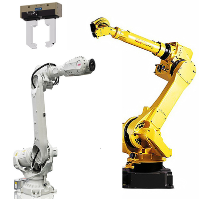 SCHUNK Robotergreifer für FANUC, IRB6700 und KR210 Roboter in Anlagen der Lebensmittelindustrie
