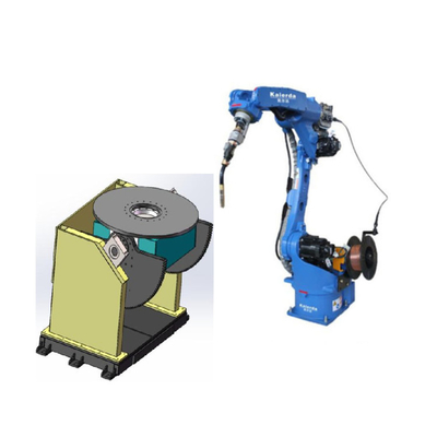 Industrieller Roboter AR1440 mit 12 kg Nutzlast Schweißlampen mit Positionierer als Laserschweißmaschine