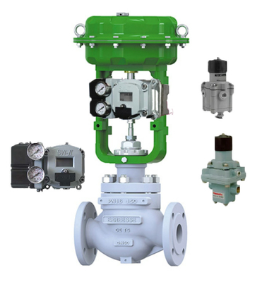 Masoneilan Regulator 78-40 und SVI II AP Digital Valve Positioner mit Display und Hart Kommunikation für Steuerventil