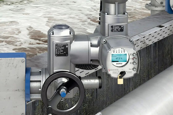 Cinese elektrisches Ventil mit Auma elektrischem Aktor