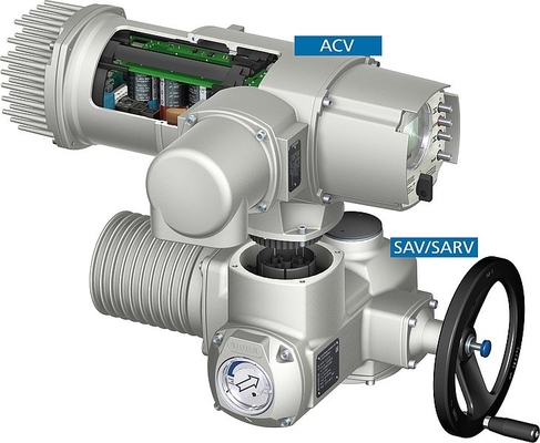 Auma elektrischer Akkuator mit Käse elektrische Kugel Vavle Kugelventil für die Ventilsteuerung