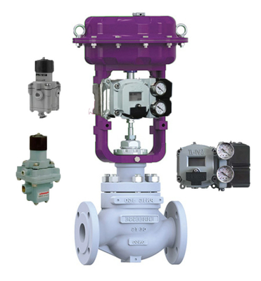 Original MASONEILAN Pneumatisches Ventil Positioner SVI2 und Filterregulator 78-40 für Pneumatisches Steuerventil auf Lager