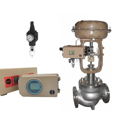 Samson 4708 Druckregler mit 3730 Ventilpositionierer W/ HART &amp; Feedback und chinesischen Pneumatischen Conrtol Ventile