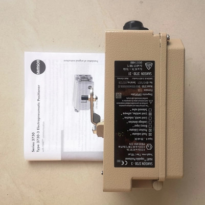 Asco Magnetventile W/ Samson 3730-3 Digitale Positionierer und chinesische Pneumatikventilkörper für Samson Flow Control Valve