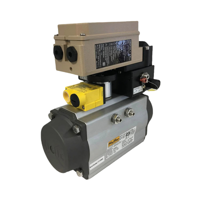 Chinesisches Durchflussregelventil mit Samson 3730-3 Elektropneumatischer Positionierer W/ HART Kommunikation für den Ventilregler