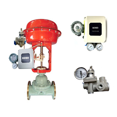 Druckminderventil KOSO PRF300 PRF400 und EPA 801 Ventilpositionierer mit chinesischem Markenregelventil