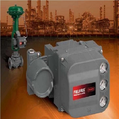 Druck- / Durchflussregelung mit Fisher 1052/2052 Aktor und DVC6200 3610J Ventil Positionierer
