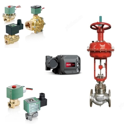 Steuerventil DVC6200 Fisher Positioner 67C Drucksenkende Ventil und ASCO Solenoidventil