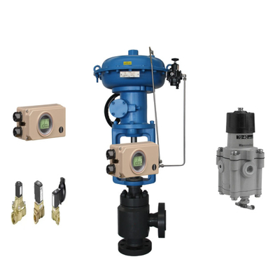 Samson 3730-2 Positionierer und Asco 210 Magnetventil Masoneilan Druckminderventil 78-40