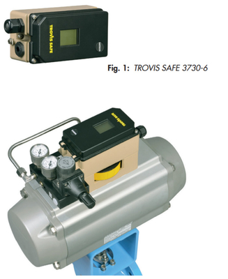 Samson 3730-6 Positionierer mit HART-Kommunikations- und Drucksensoren