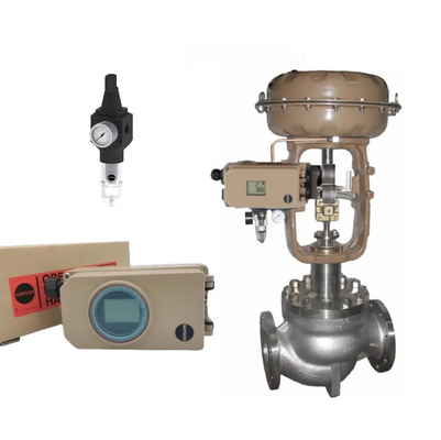 Samson 4708 Druckregler mit 3730 Ventilpositionierer W/ HART &amp; Feedback und chinesischen Pneumatischen Conrtol Ventile