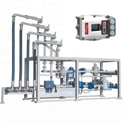 Druckminderung Regulierungsrutschen sind mit Flowserve Steuerklappen Aktuator Logix 3800MD Positioner ausgestattet