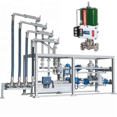 Druckminderung Regulierungsrutschen sind mit Flowserve Steuerklappen Aktuator Logix 3800MD Positioner ausgestattet