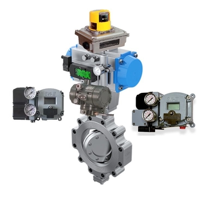 Das Steuerventil aus Kohlenstoffstahl verwendet Masoneilan SVI2-21123111 Ventilpositionierer und Fisher846 elektrische Konverter