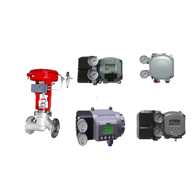 China Steuerventil mit Masoneilan SVI2-21113121 Ventil Positionierer und Emerson Asco L339 Universal Solenoidventil