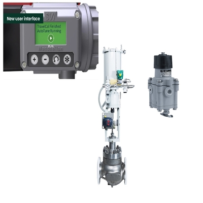 Masoneilan SVI3-21121212 Ventilpositionierer BR400 Pneumatischer Verstärker 78-40 Drucksenkende Ventil