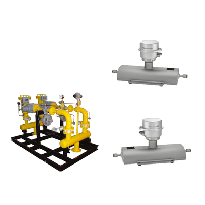 Brennstoffgas-Ski-Scheiben mit hochgenauer Prolin-Promass A 100 Coriolis Endress + Hauser-Durchflussmesser