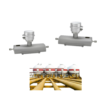 Brennstoffgas-Ski-Scheiben mit hochgenauer Prolin-Promass A 100 Coriolis Endress + Hauser-Durchflussmesser