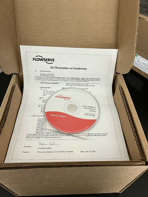 Neues und originelles elektropneumatisches Steuerventil mit Flowserve-Positionierer Logix 3200MD 520MD PM5 Ventilpositionierer