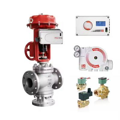 Neues und Original Flowserve Logix 520MD Pneumatisches Steuerventil mit China-Ventil-Teilen