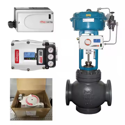 Flowserve Valve Positioner 520MD 3200MD Integriert mit chinesischem Aktuator für eine effektive Strömungssteuerung