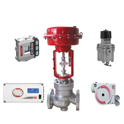 3200MD-14-D6-E-04-40-0G-0F China Pneumatische Steuerventil Fabrik nimmt Flowserve Logix 3200MD Ventil Positionierer