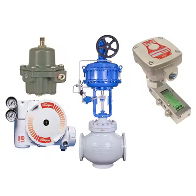 ohne Rückkopplung 4-20mA Dreh-Linear-Intelligentes Steuerventil Elektropneumatischer Positionierer Digitaler Ventilpositionierer