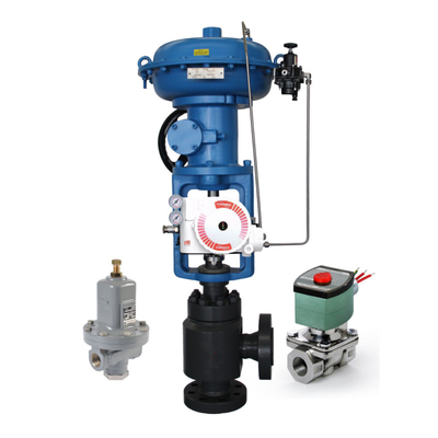 Original und neues Flowserve-Ventil-Digitalpositionierer 3200MD mit ASCO 210-Solenoidventil