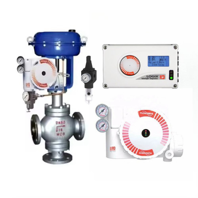 Chinesische Pneumatische Aktorenventil mit Flowserve 3200MD Digital HART Positioner