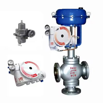 Steuerventil mit Flowserve 3200MD Positionierer
