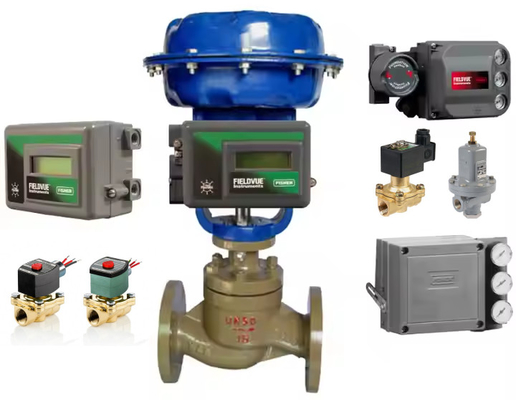 Neuer Original Fisher DVC2000 Steuerventil Digitale Positionierer und ASCO 2-Wege-Solenoidventil