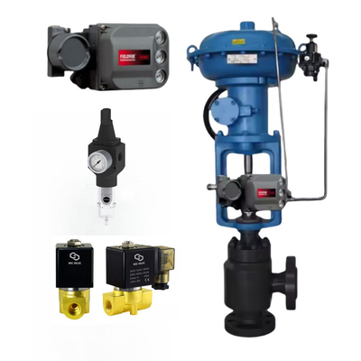 Brandneuer Fischer DVC6200 Smart Valve Positioner Samson Positioner mit Hart und Pneumatikventil