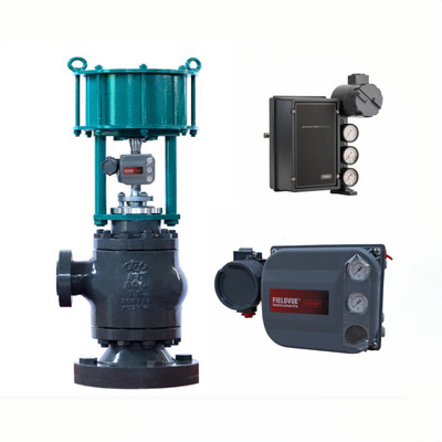 Fisher 3620j und DVC6200 intelligente Steuerventil Positionierer mit China pneumatischen Ventilen