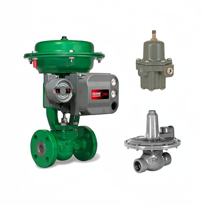 Fisher 3620j und DVC6200 intelligente Steuerventil Positionierer mit China pneumatischen Ventilen