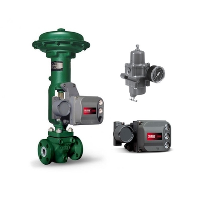 Chinesische Pneumatische Steuerventilfabrik mit Fisher Fieldvue DVC6200 Digital Valve Controller Positionierer und 67CFR-239 Regulator