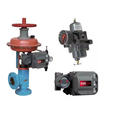 Chinesische Pneumatische Steuerventilfabrik mit Fisher Fieldvue DVC6200 Digital Valve Controller Positionierer und 67CFR-239 Regulator