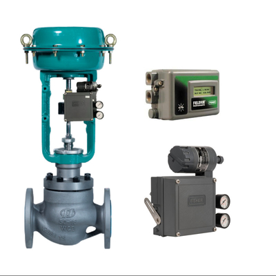 Brandneues Original Fisher 3582i Elektropneumatisches Ventil Positioniergerät mit Druckminderungssystem und Solenoidventil
