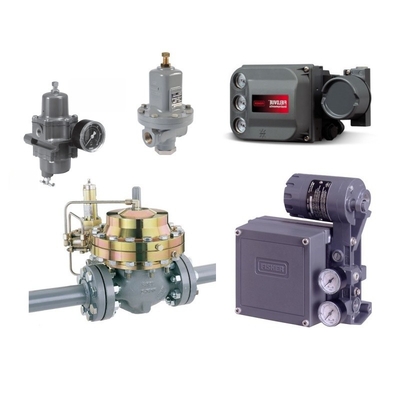Niedriger Luftverbrauch im Steady-State Emerson Fisher 3582i Elektropneumatischer Ventilpositionierer/Aluminium-Solenoidventil
