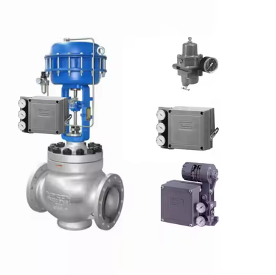 Chinesisches Steuerventil mit Fisher-Pneumatischem Einwirkungs-Positionierer 3582 3582i und 67CFR Filter-Regulator