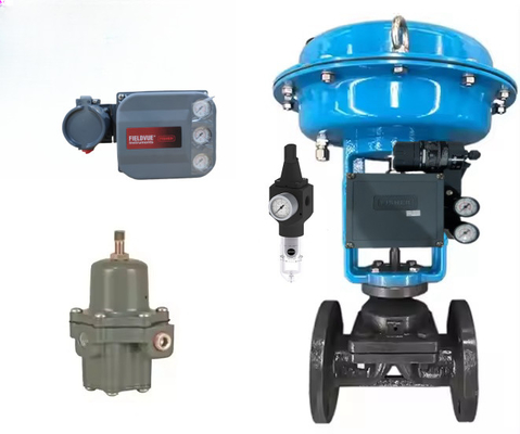 Fischers 3582i Steuerventil Elektropneumatischer Positionierer und Filterdruckminderventil