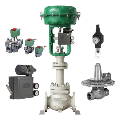 Fischers 3582i Steuerventil Elektropneumatischer Positionierer und Filterdruckminderventil